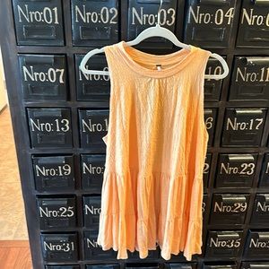 Free People tiered tank CYBER MONDAY SALE $15!